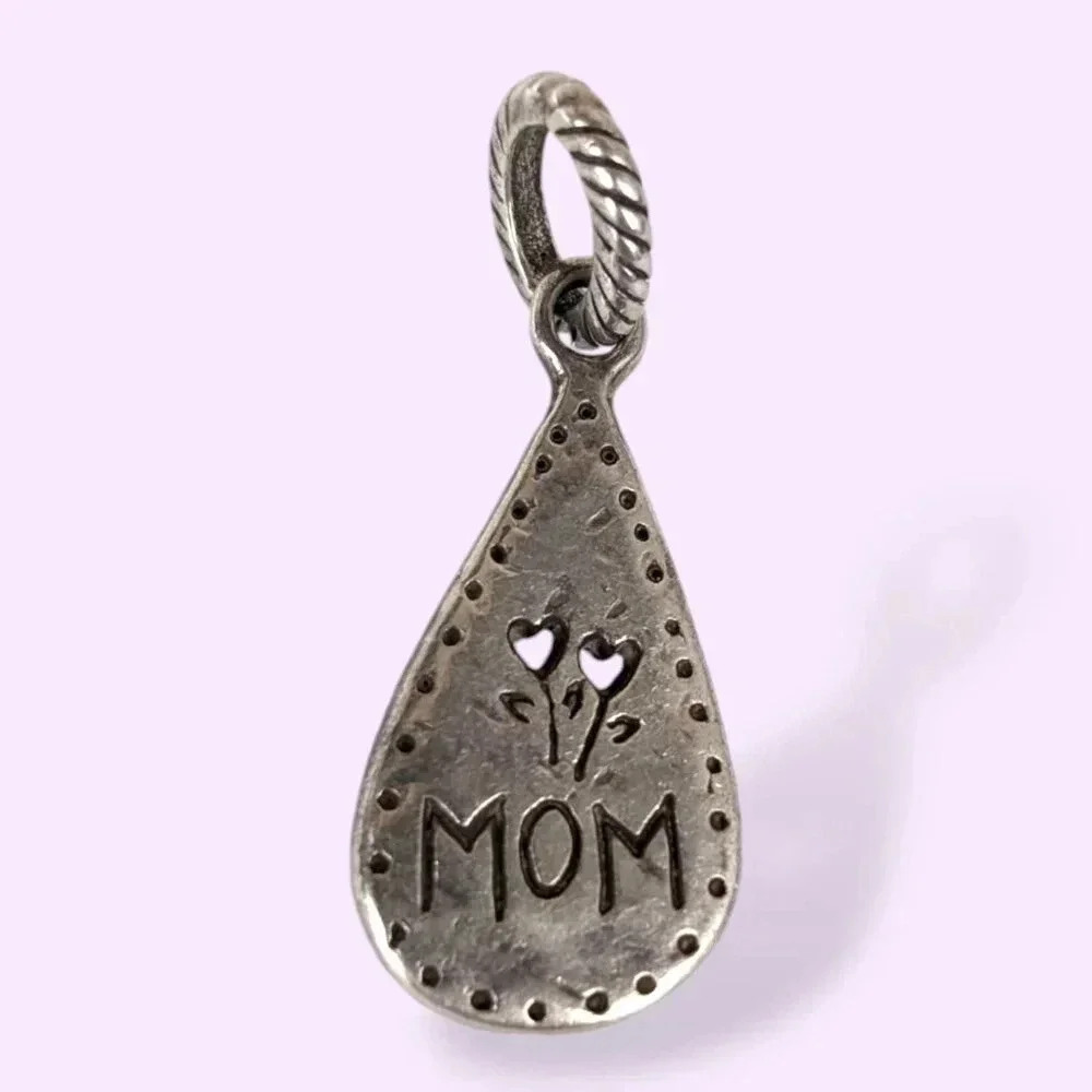 Brighton Dangling Charm Heart Mom Flower Cut Out